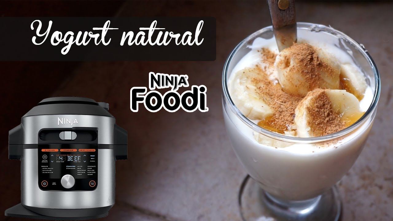 Haz YOGURT Natural en tu  Ninja Foodie ¡NO COMPRES MÁS!