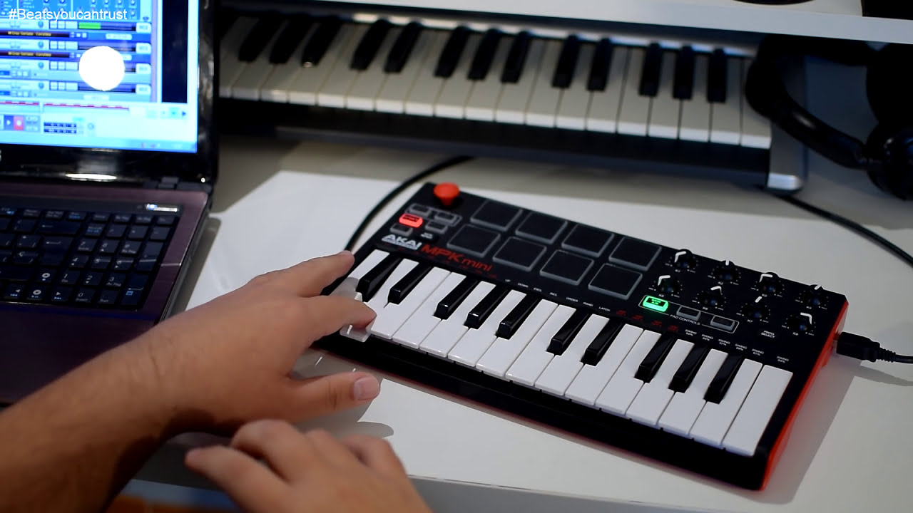 Making a beat Akai MPK Mini MK2 Ep76