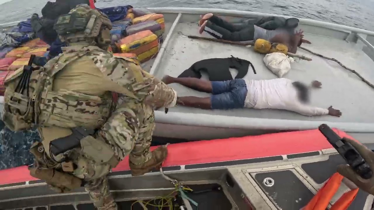 USCGC Kimball (WMSL 756) Interdicts Drug Smuggling Vessel in Eastern Pacific Ocean