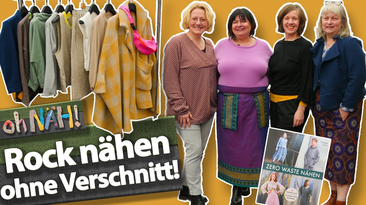 oh N&Auml;H! &ndash; Zero-Waste-Fashion mit Stefanie Kroth: Tuberock n&auml;hen (Aufz. v. 03.03.2023)