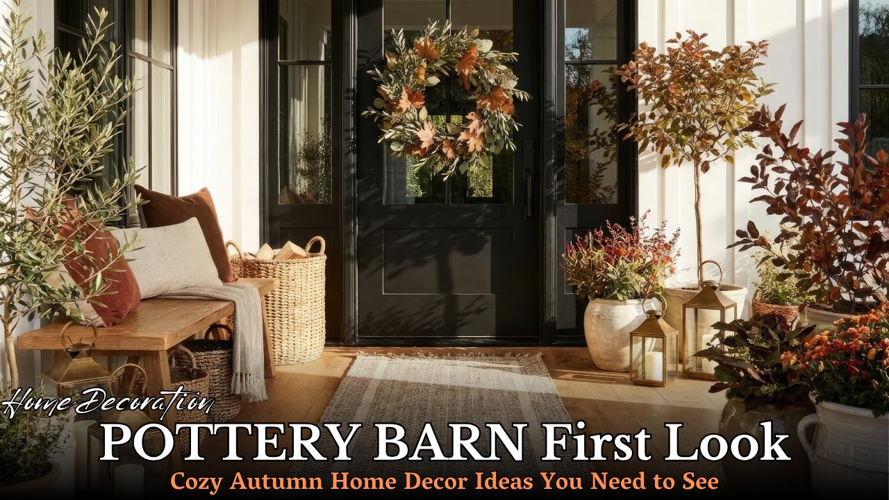 🍂 POTTERY BARN: первый взгляд на осенний декор 2026 года &mdash; идеи для мгновенного уюта в вашем доме