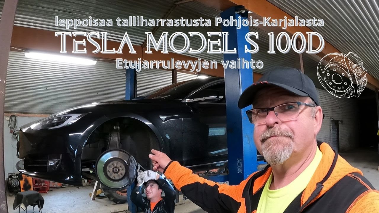 Tesla Model S 100D etujarrulevyt