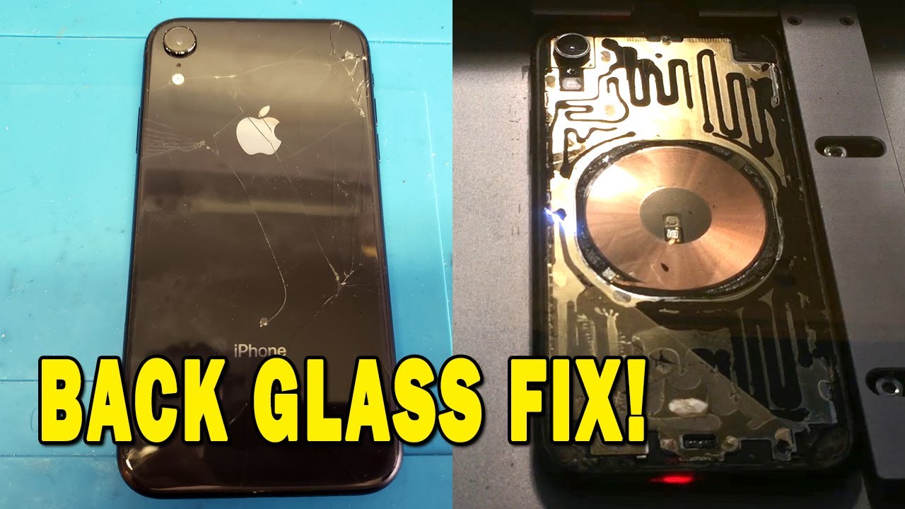 iPhone XR Back Glass Replacement Using ReFox Laser Machine