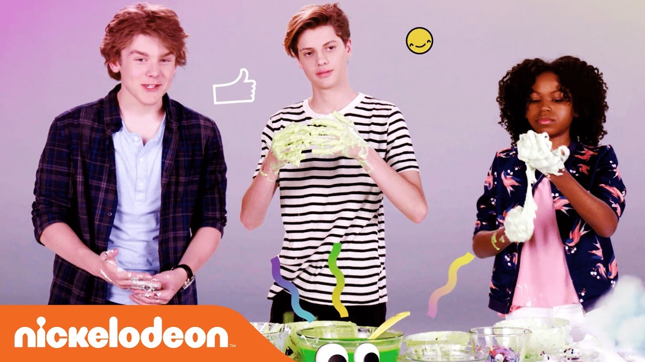Make Slime w/ Jace Norman, Riele Downs, & More | Kids' Choice Awards 2017 | Nick