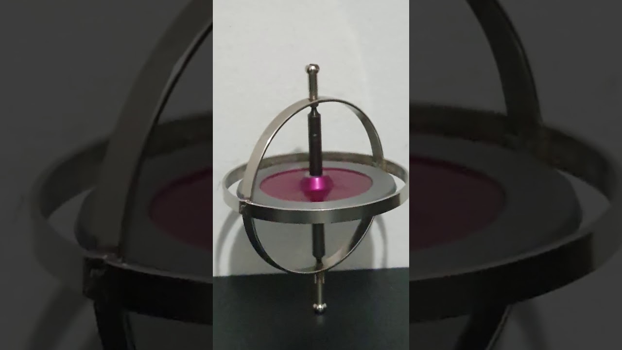 Meu mais intrigante experimento com giroscópio.