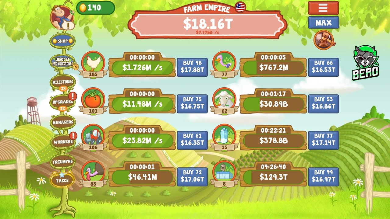 Farm Empire - gameplay