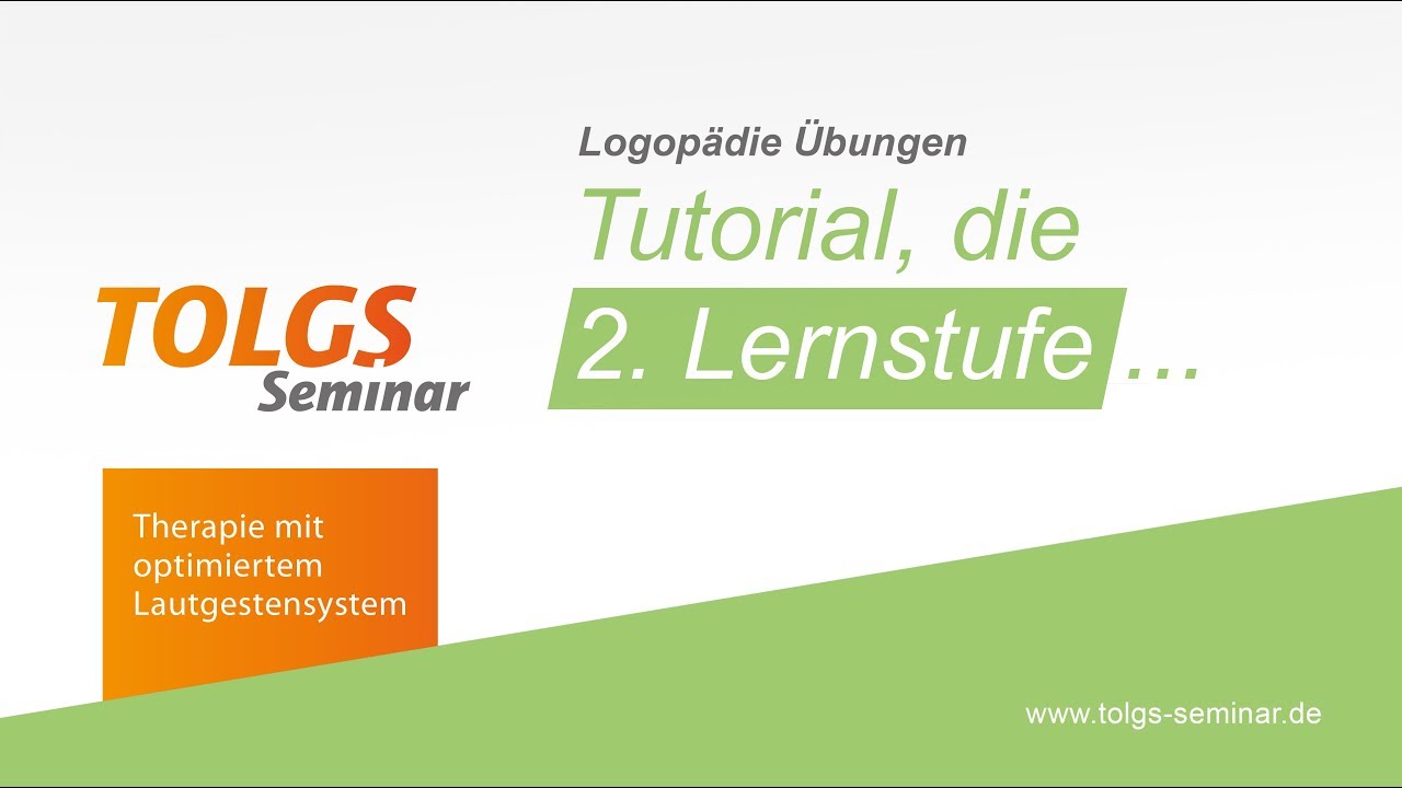 Logopädie Übungen – Die 2. Lernstufe vom Lautgesten-Geheimverein