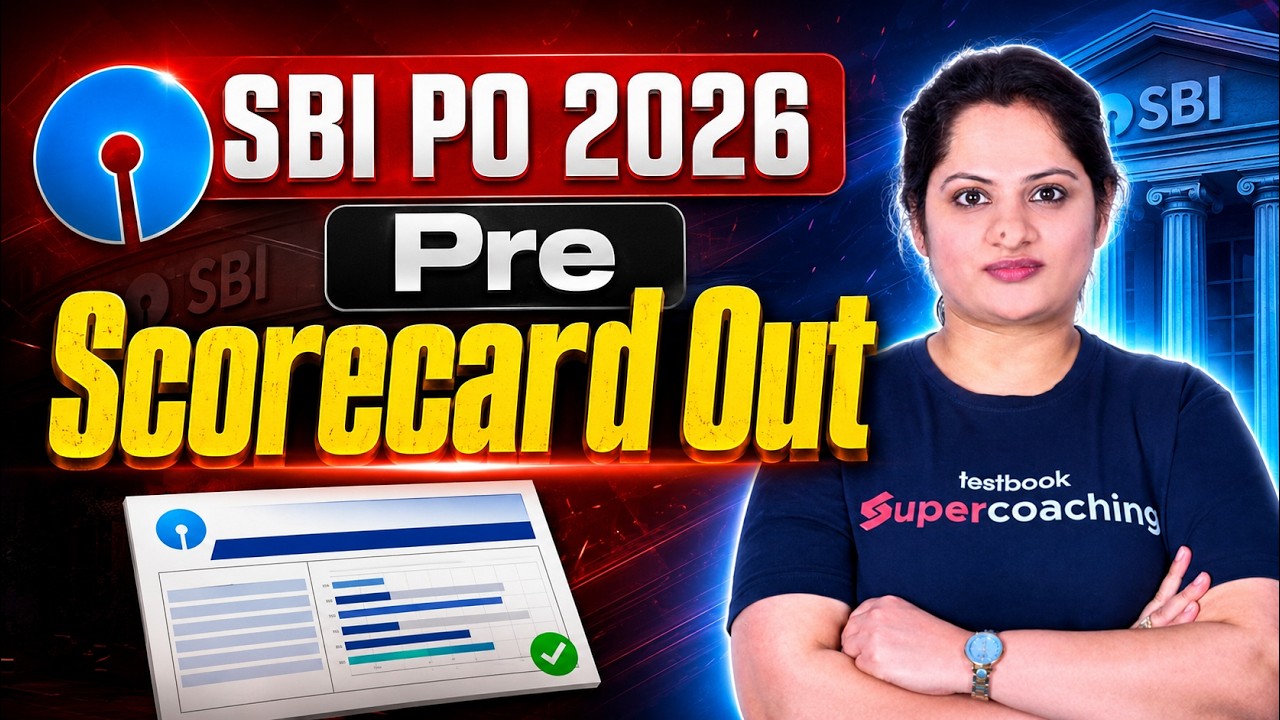 SBI PO Score Card 2026 | SBI PO Prelims Scorecard 2026 Out | How to Check Your SBI PO Prelims Marks