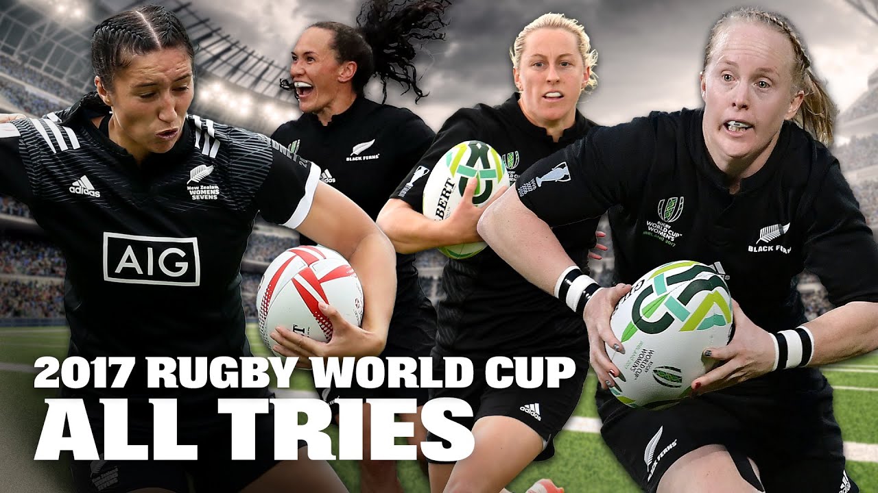 Every Try from the 2017 Women's Rugby World Cup | Complete Highlights