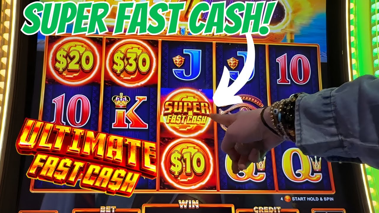 MAKING THAT FAST CASH!! On The New Ultimate Fast Cash Slot! Back to Back Bonus Games ALL Day!