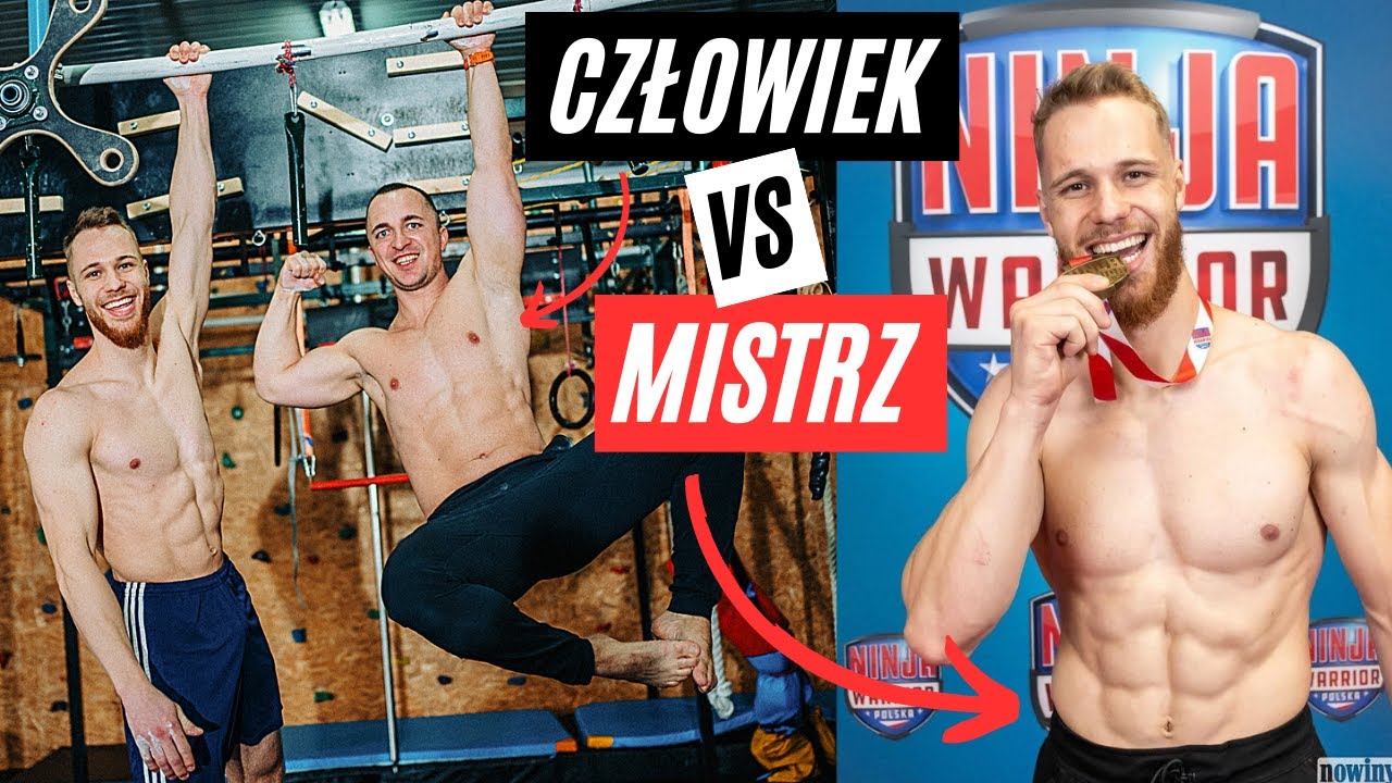 Człowiek vs MISTRZ Ninja Warrior I drążek nie wytrzymał...