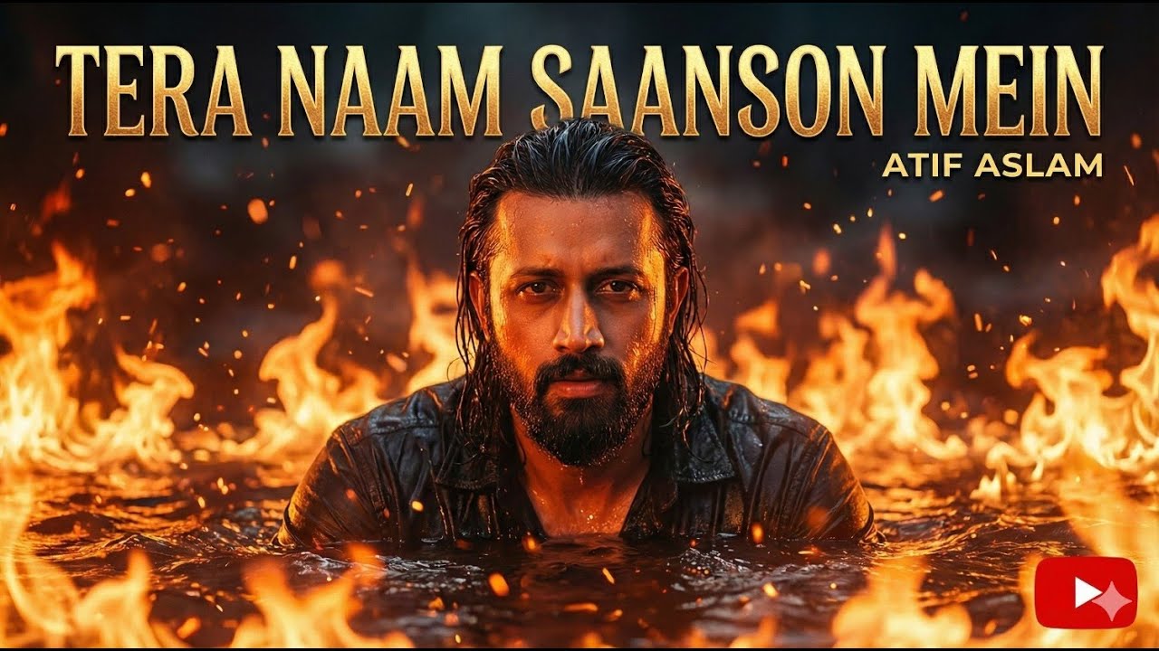 Tera Naam Saanson Mein ❤️ | Romantic Love Song | Atif Aslam Style | Heart Touching Melody
