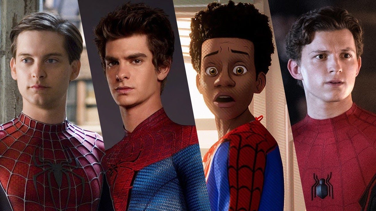 Spider Man - Tier list