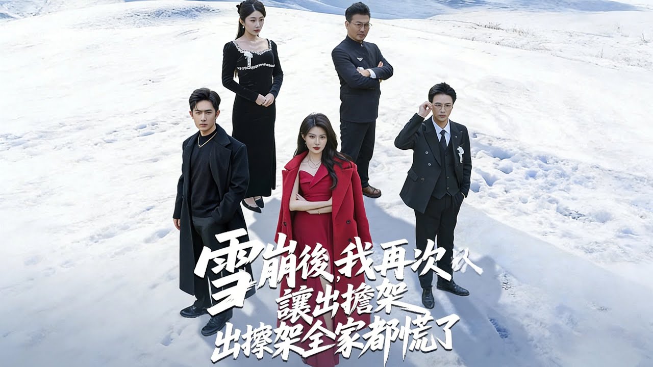 程晨×黃子珺💕重生回雪崩現場，父親再次逼我讓出擔架🔥當年害死我媽，現在還想殺我奪遺產！【雪崩後，我再次讓出擔架全家都慌了】#短劇 #女頻 #重生 #復仇 #大女主 #家庭 #反殺