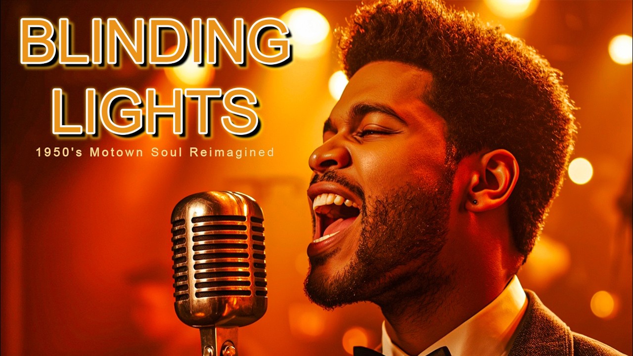 Blinding Lights | 1950’s Motown Soul ✨ Vintage Jazz Cover