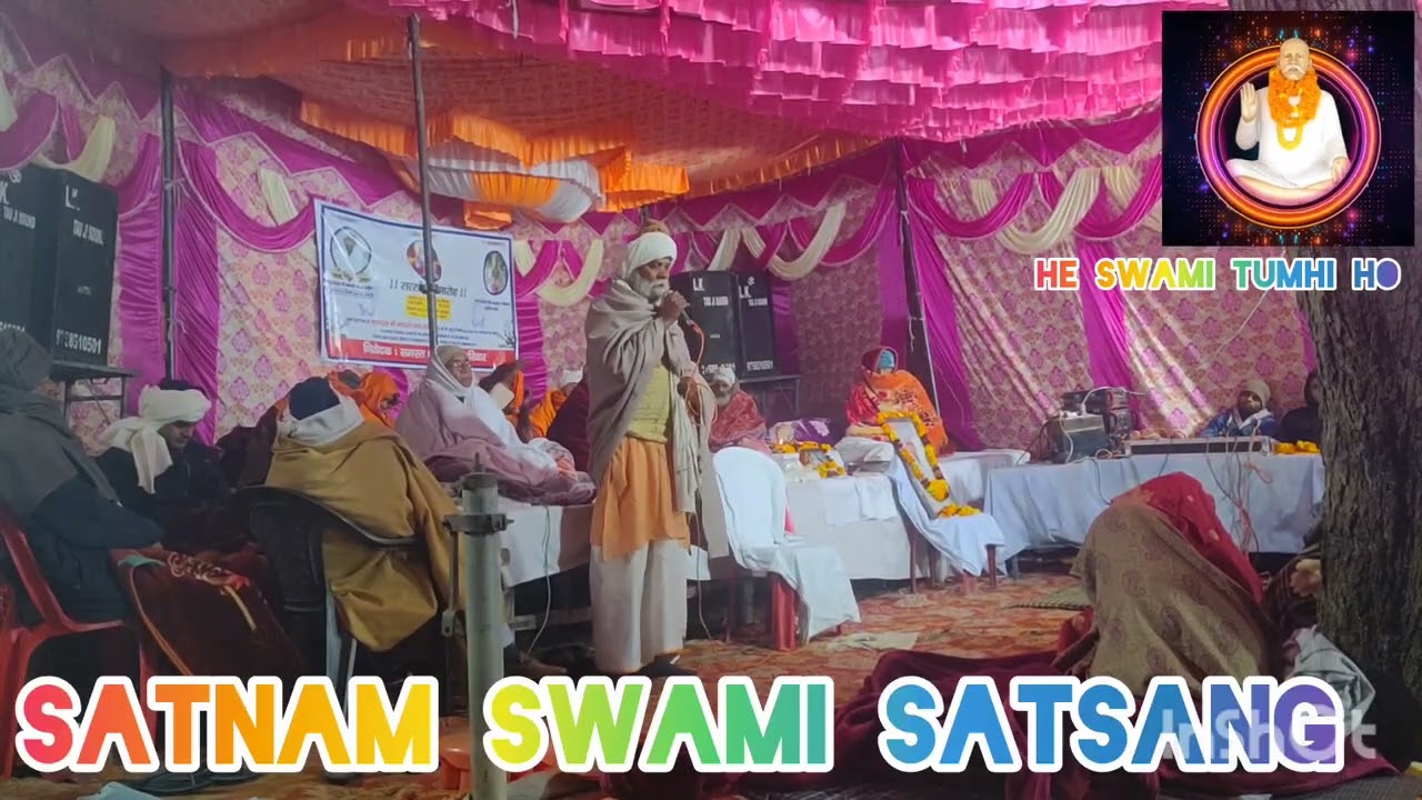 Satnam swami satsang gram mau me hua