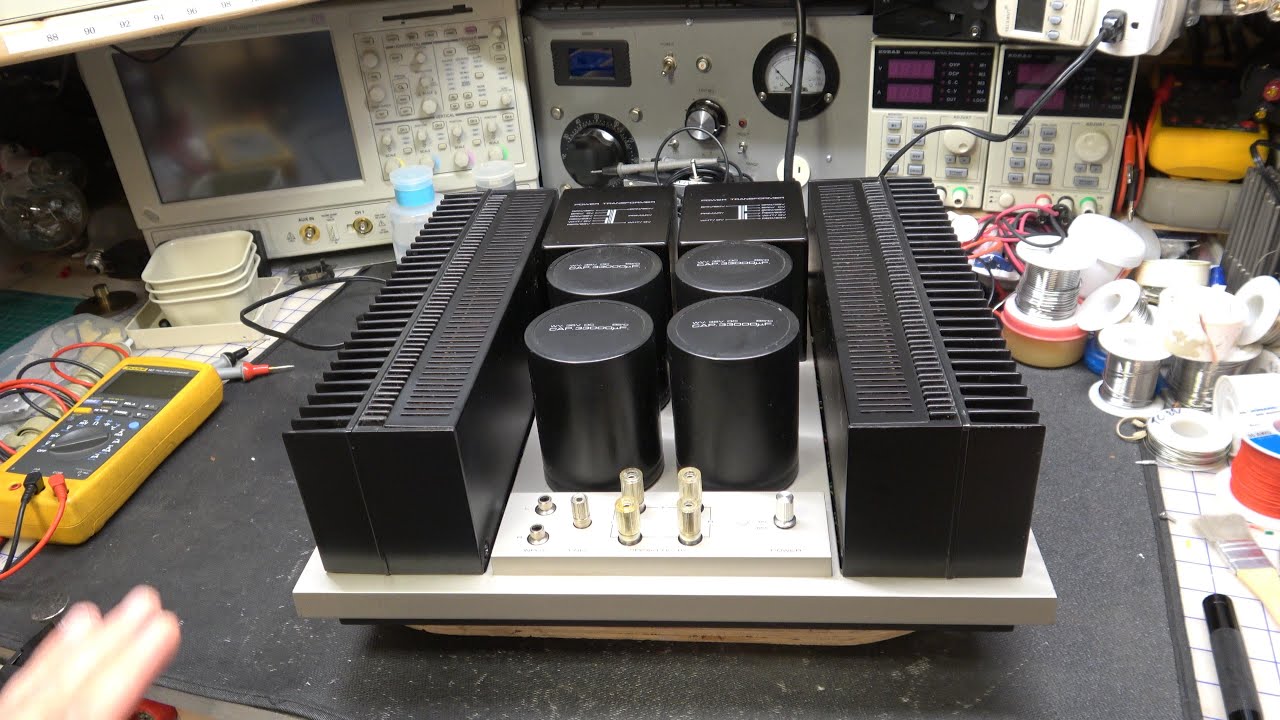 Pioneer M-22 Class A Amplifier - Part 1