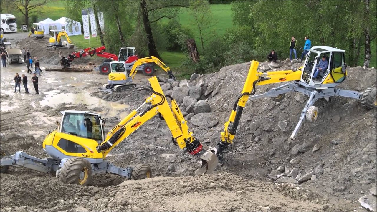Menzi Muck M545 - HOME EXHIBITION 2015