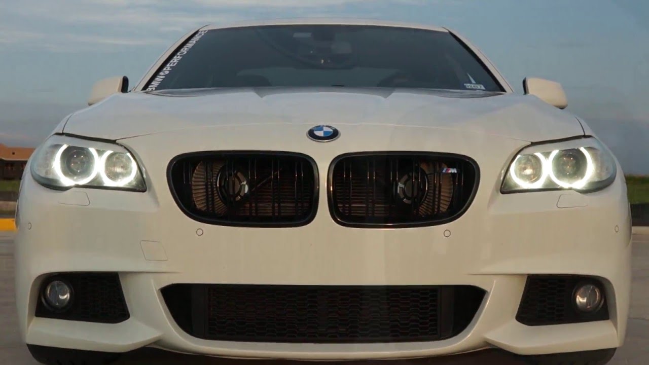 2013 BMW F10 550I INTAKE AND CUSTOM EXHAUST