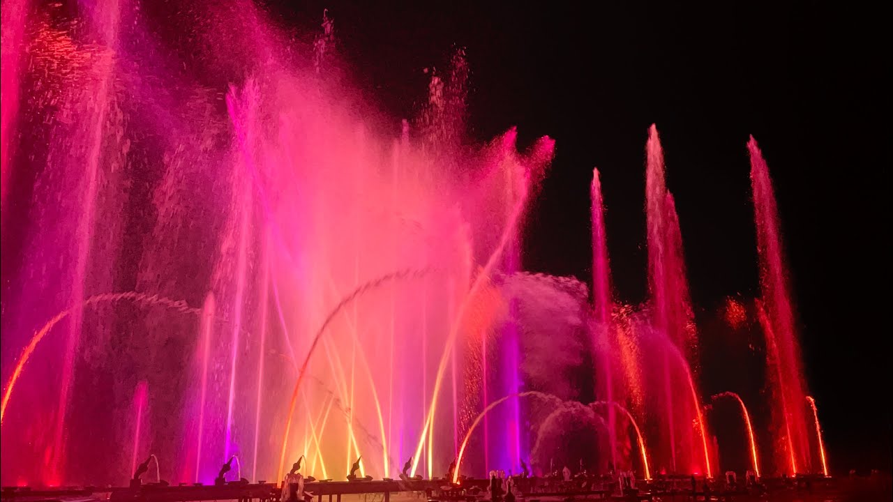[4K] Country Roads Fountain Show - Longwood Gardens