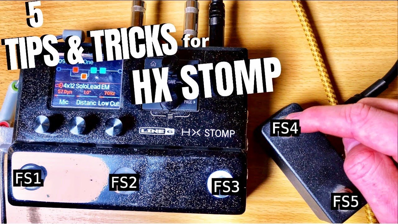 5 общих советов/приёмов для Line 6 HX Stomp (для ЛЮБОГО жанра)