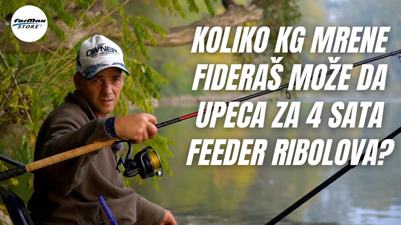 UŽIVO SA VODE: Feeder ribolov mrene na Velikoj Moravi