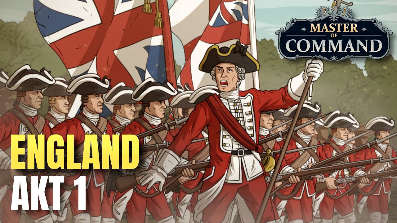 Master of Command: Wir marschieren für King George! | England Akt1