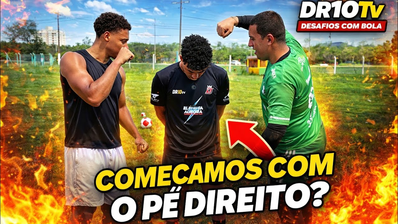 👉 PRIMEIRO DESAFIO DO ANO DE 2026 COM VITAO LEMOS⚽️| Começamos com o pé direito? | DR10Tv