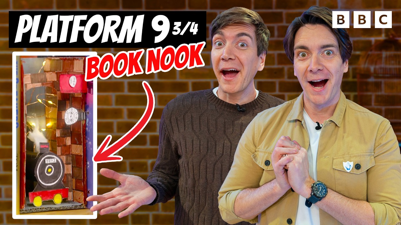 Make A Harry Potter Book Nook With The Weasley Twins!