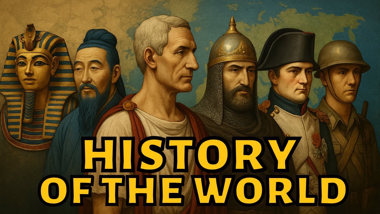 24/7 History | Sleep, Study & Relax to the COMPLETE World History (Ancient, Medieval, Modern)