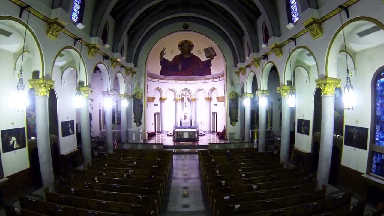 Inside Sacred Heart Catholic Church