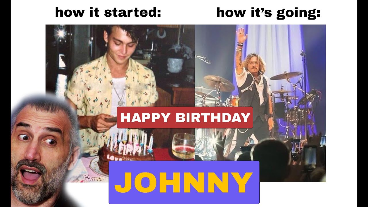 JOHNNY DEPP HAPPY BIRTHDAY APPRECIATION LIVE