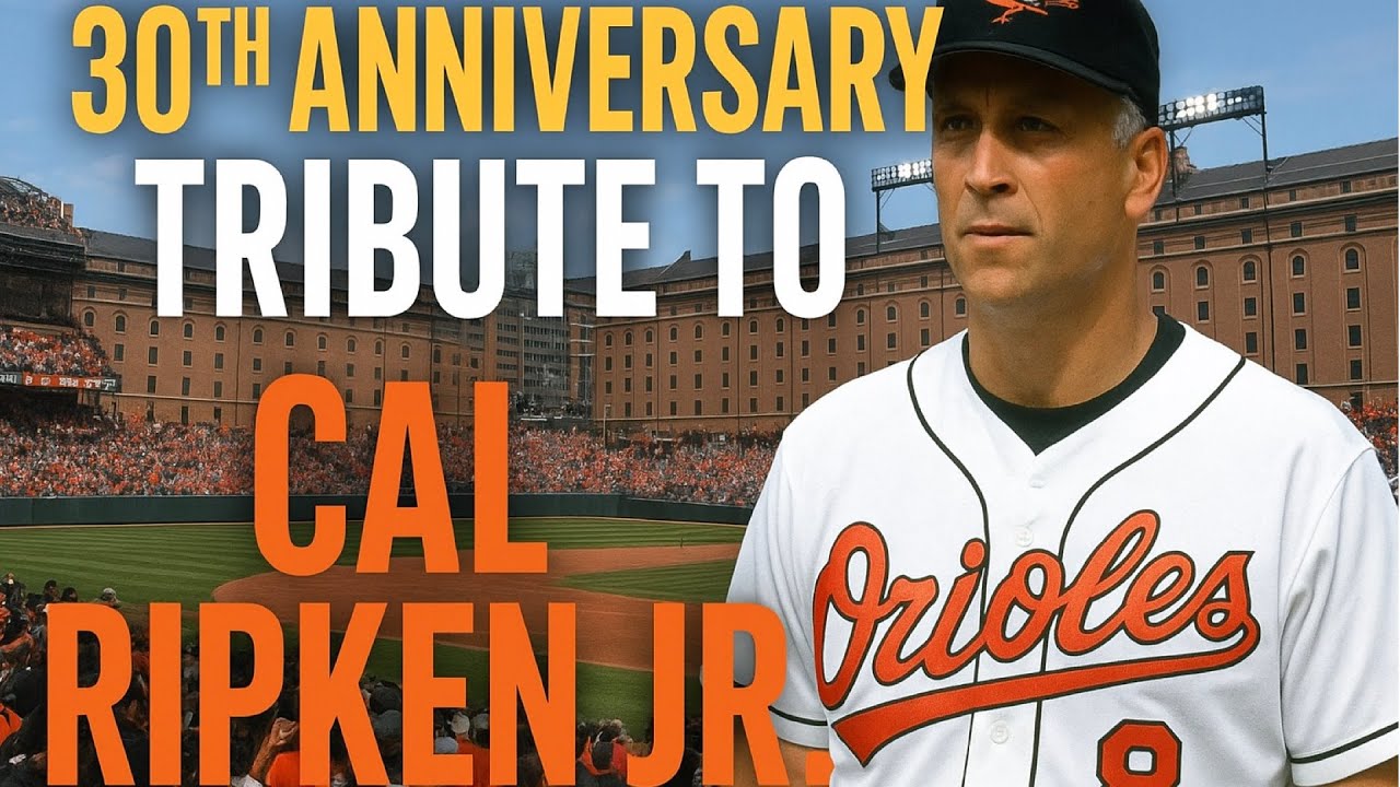 30th Anniversary Tribute to Cal Ripken Jr. | 2,131 Consecutive Games at Camden Yards