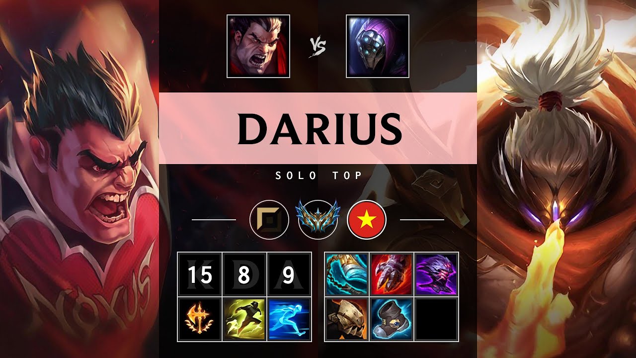 Darius Top vs Jax - VN Challenger Patch 25.15