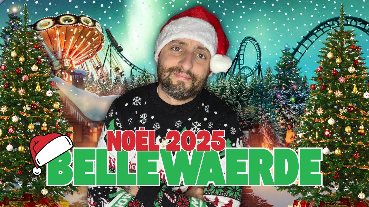 On découvre NOËL 2025 à Bellewaerde 🎄