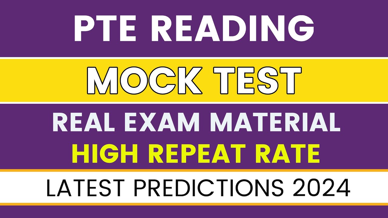 PTE Reading Mock Test with Timer & Answers | Real Exam Material | High Repeat Rate | Ambition Abroad