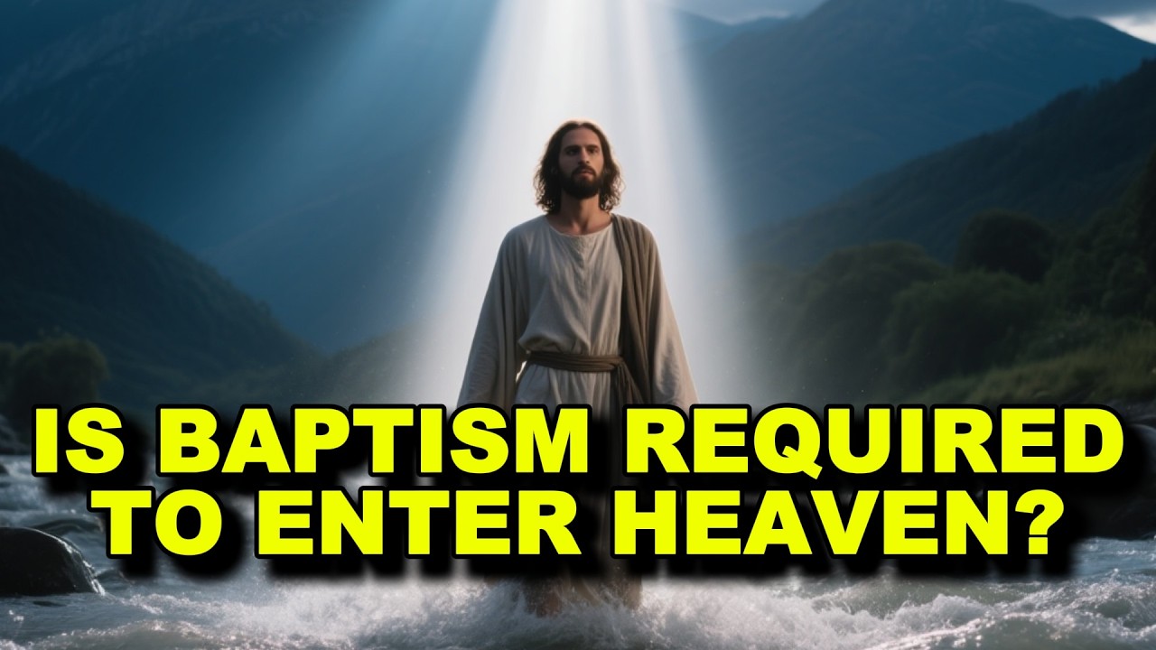 BAPTISM: Is it Required to Enter Heaven?
