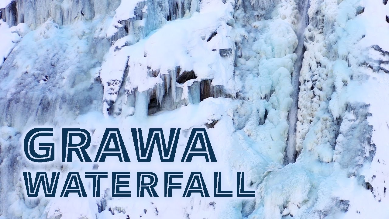 GRAWA WATERFALL | A Frozen Beauty in the Stubai Alps