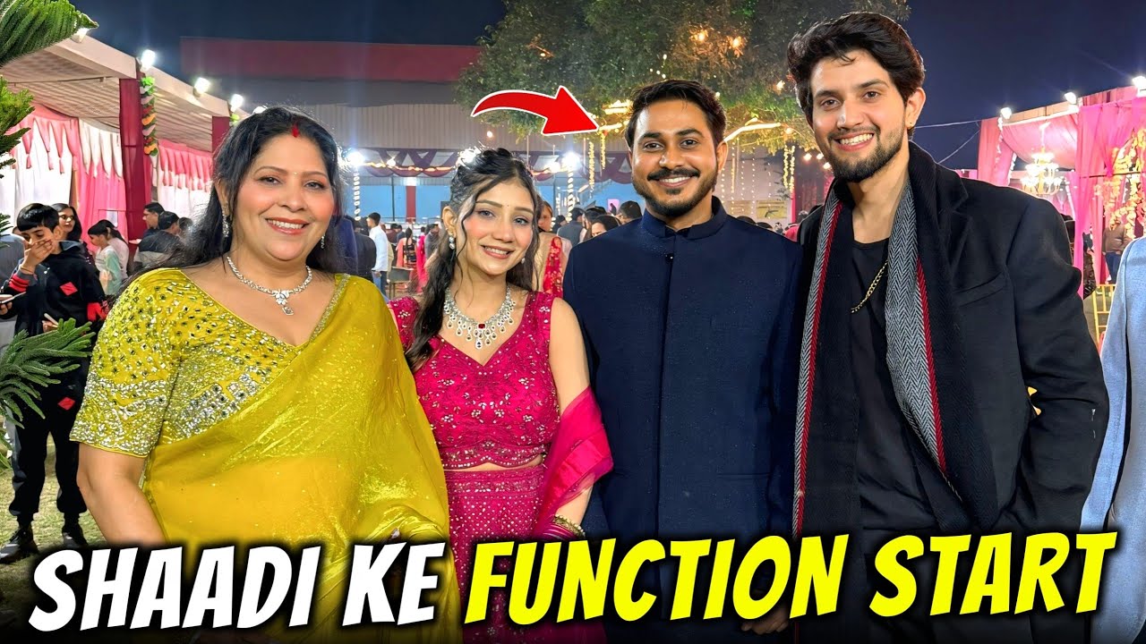 Shaadi ke function start 😍 | Raja ne kra li ear piercing 😱