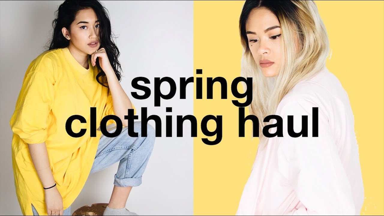 SPRING CLOTHING HAUL 2016
