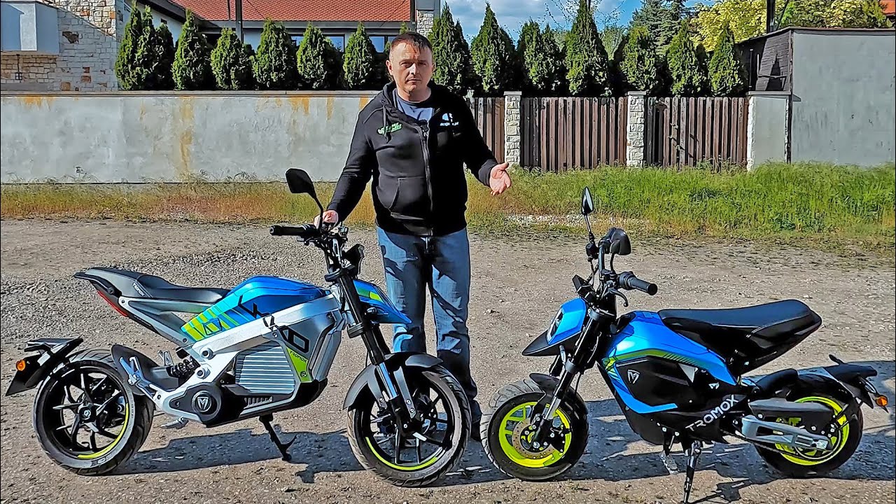Tromox Mino i Tromox Ukko. Elektryczne motocykle miejskie dla każdego
