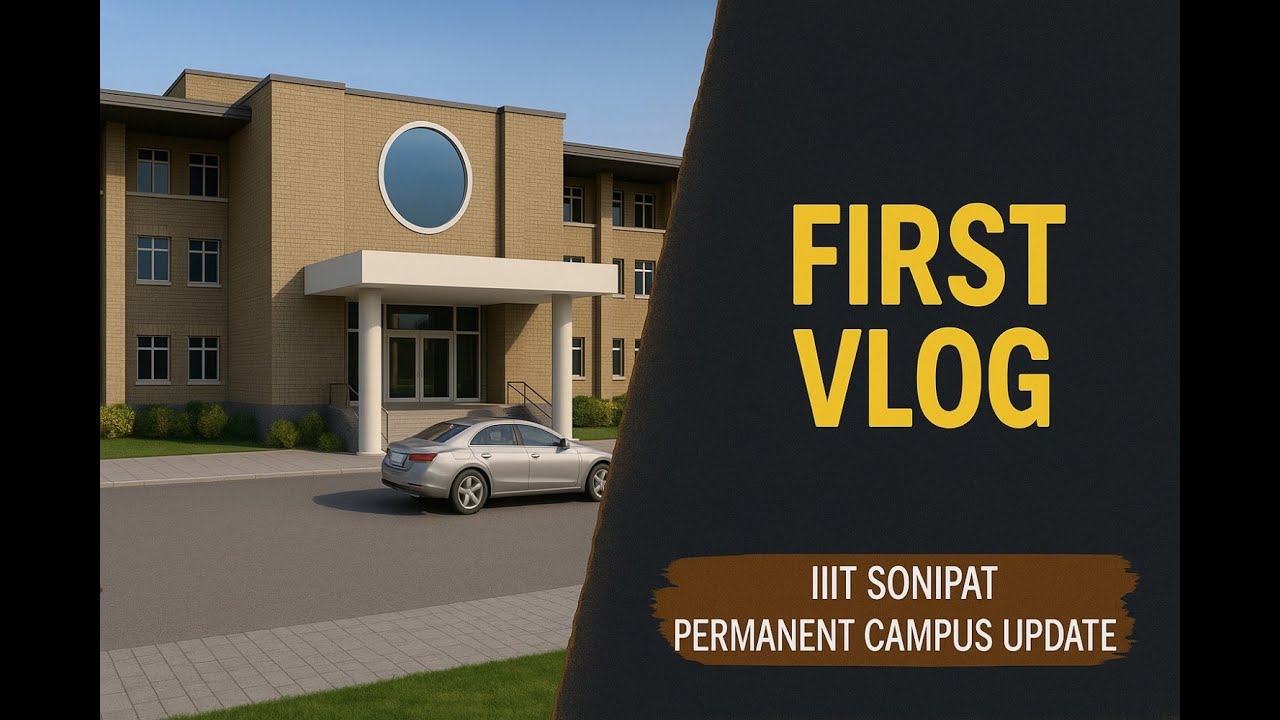 Inside IIIT Sonepat's New Campus: 2025 Construction Update