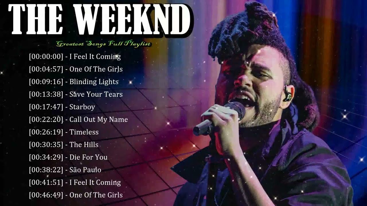 🌹 The Weeknd – Hits that mesmerize fans with emotion, sensuality, and unforgettable rhythm 🔮