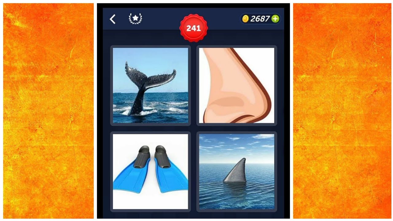 4 Fotos 1 Palabra - 241 Nivel Respuestas