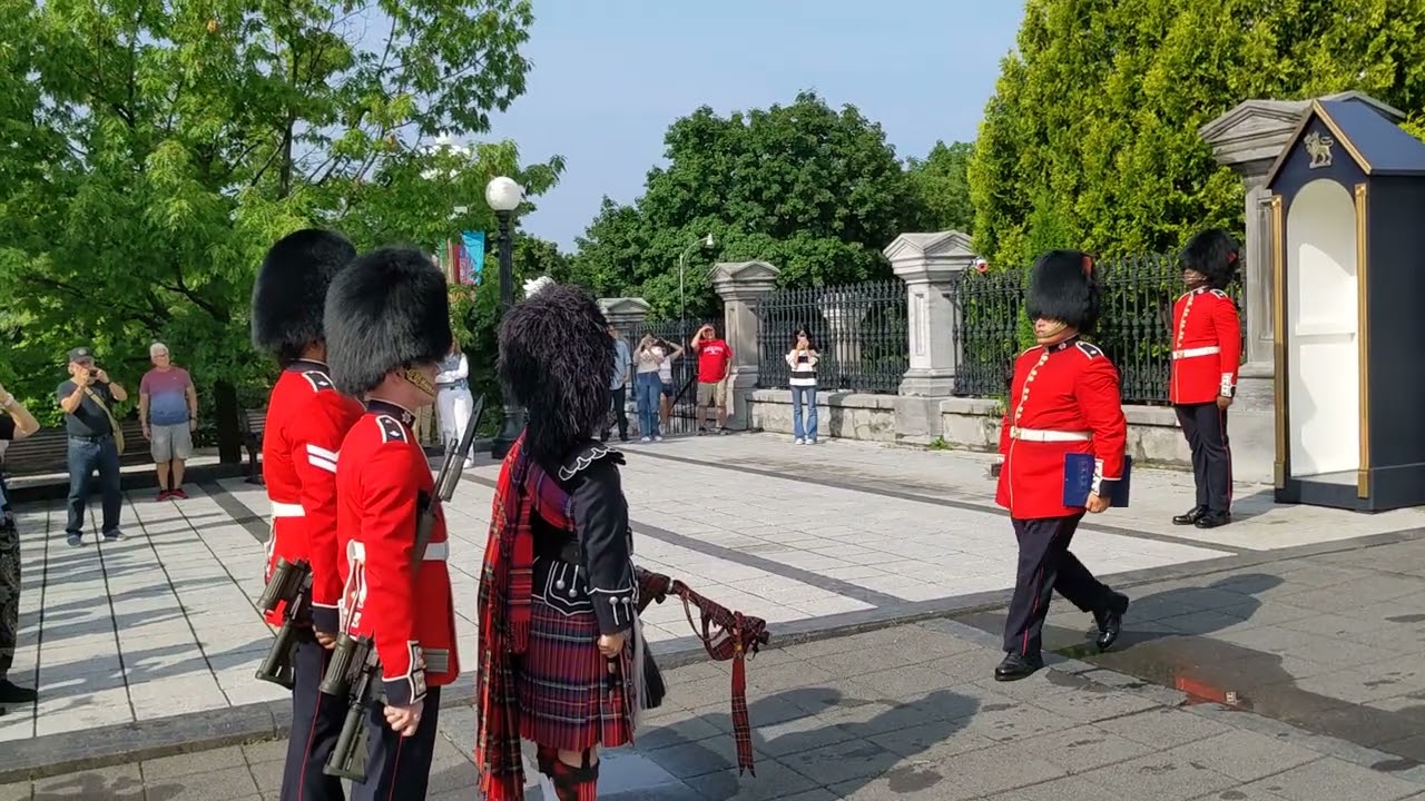 Canadian Version of the Changing of the Guard!