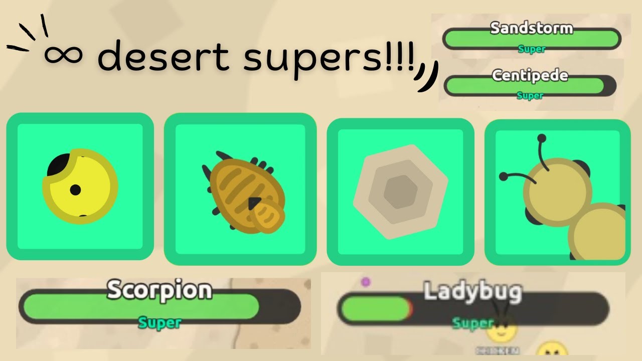 INFINITE Desert Supers!!!! - 