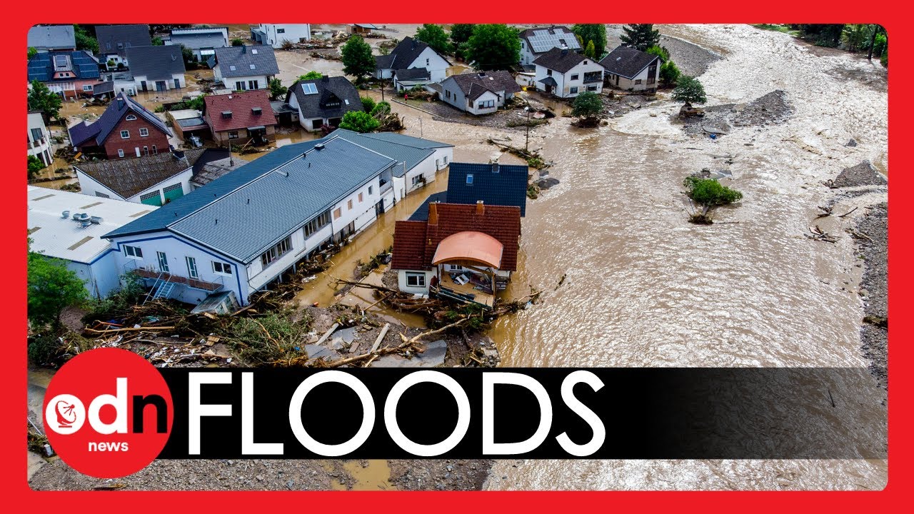 Terrifying Floods Hit Northern Europe and Kill At Least 19 People in Germany