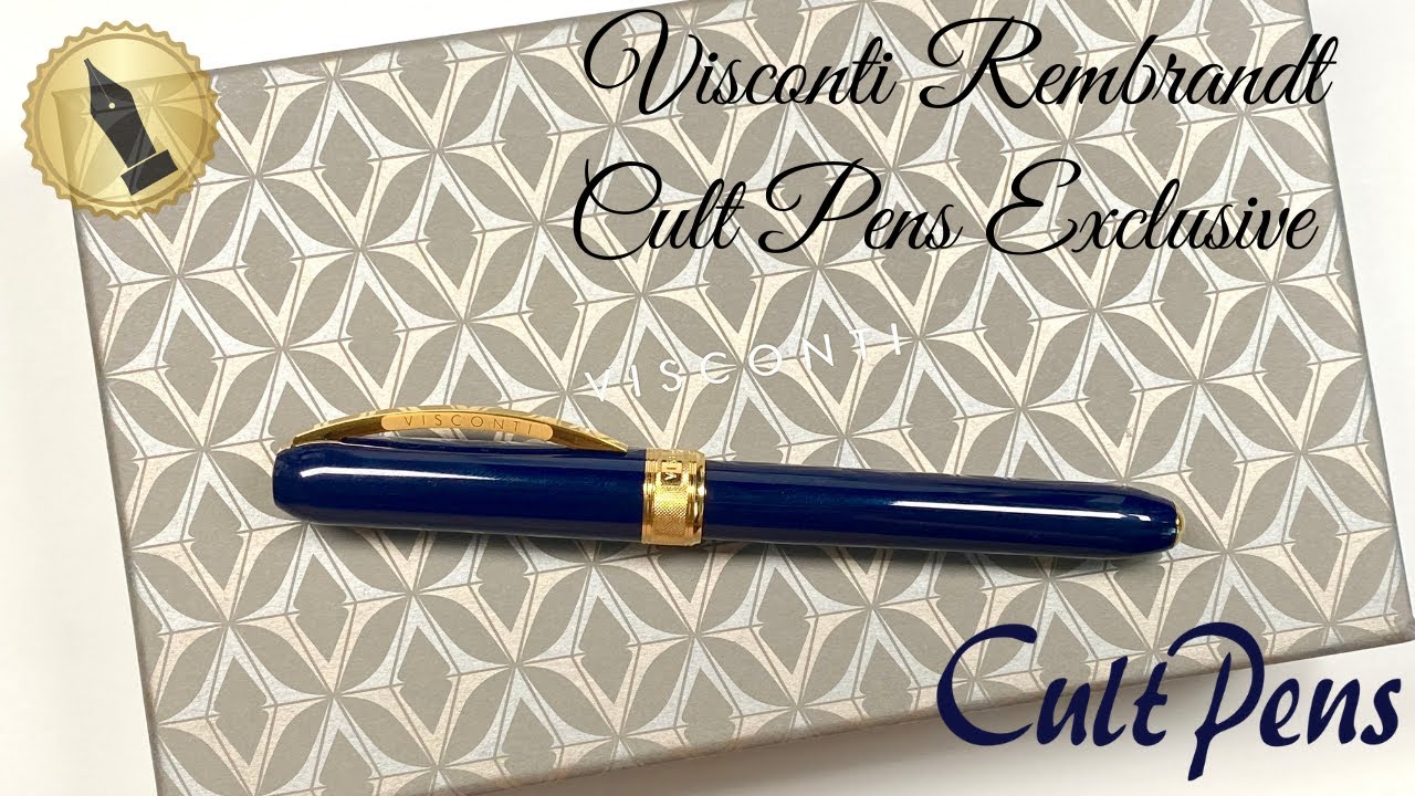 Visconti Rembrandt Cult Pens Exclusive Unboxing and Review