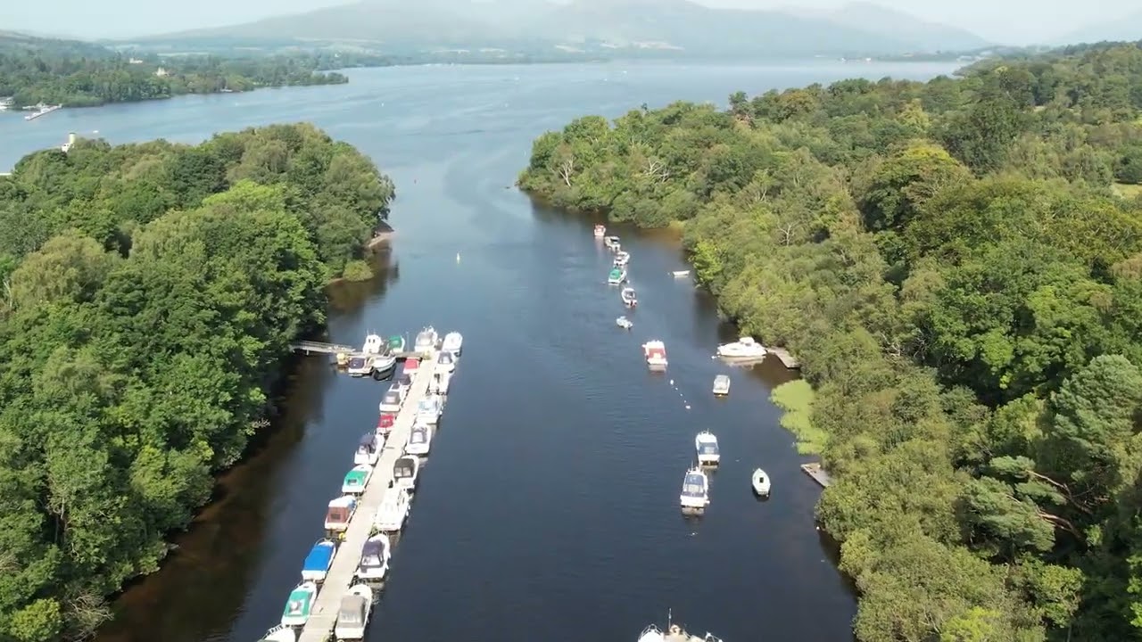 Balloch #scotland #drone #scottishscenery #dji #visitscotland #djiair2s 