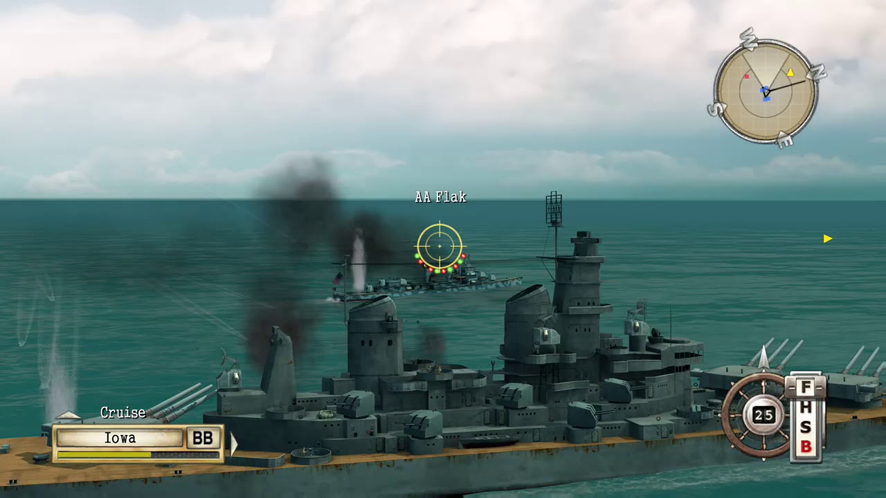 battlestations midway playing as the Iowa